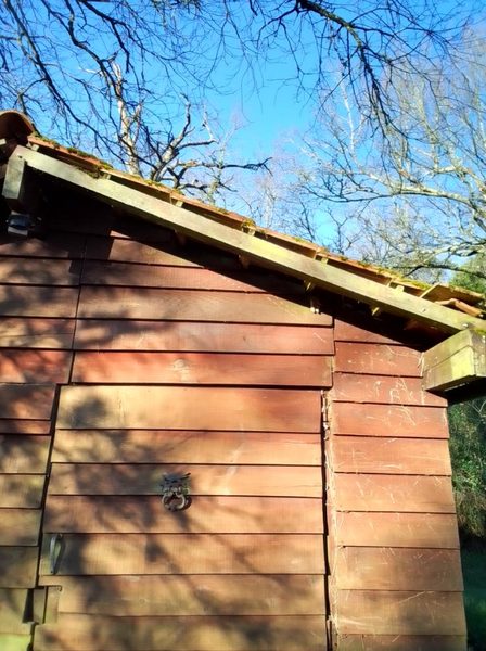 L'abri — vue de face